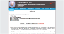 Desktop Screenshot of neuro-psychologyservices.com