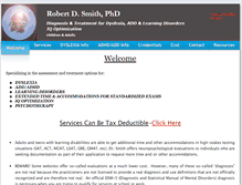 Tablet Screenshot of neuro-psychologyservices.com
